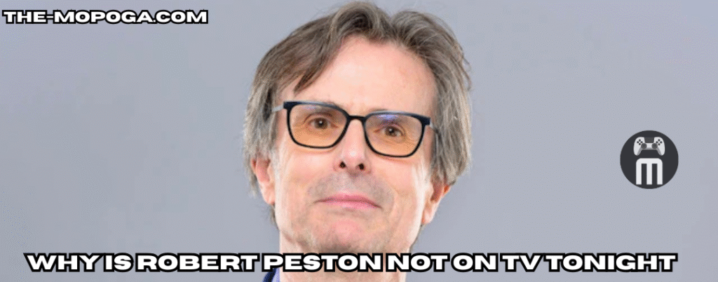 why is robert peston not on tv tonight
